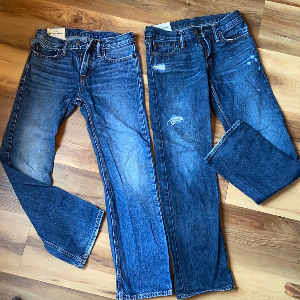 Abercrombie kids blue jeans size 12